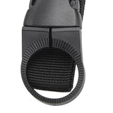 Maxbell Nylon Molle Hanging Strap Webbing Buckle Clip Bottle Hook Belt  Black