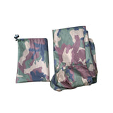 Maxbell Waterproof Rain Poncho, Multifunction Outdoor Camouflage Raincoat, for Hunting Camping and with Grommet Corners for Shelter Use