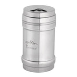 Maxbell  Magicdeal Outdoor Hiking Camping Kitchen Utensils Salt Pepper Shaker Stainless Steel Condiment Dispenser Silver M