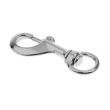 Maxbell Marine Stainless Steel Round Eye Swivel Bolt Snap Hook Dog Chain Clip 88mm