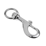 Maxbell Marine Stainless Steel Round Eye Swivel Bolt Snap Hook Dog Chain Clip 88mm