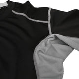 Mens Compression Base Under Layer Sports Athletic T-Shirts L Black