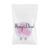 Max Golf Hat Clip with Detachable Magnetic Golf Ball Marker Cap Clip Pink