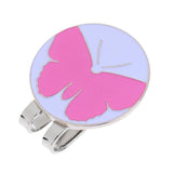 Max Golf Hat Clip with Detachable Magnetic Golf Ball Marker Pink