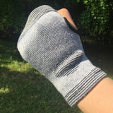 1 Pair Elastic Anti-slip Sport Hand Palm Wrist Guard Support Protector Brace Gloves