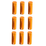 Maxbell 9 Pieces Aluminium Flight Protectors Savers Dart Accessory Universal Gold