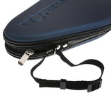 Maxbell Waterproof Table Tennis Racket Hard Case Ping Pong Paddle Cover Dark Blue