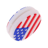 Maxbell Silicone Tennis Racquet Vibration Dampener Shock Absorber Damper 6 USA Flag