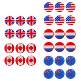 Maxbell Silicone Tennis Racquet Vibration Dampener Shock Absorber Damper 6 USA Flag