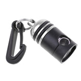 Max Scuba Diving Regulator Hose Holder Snorkeling Octopus Holder w/ Clip Silver