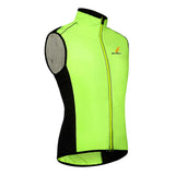 Max Unisex Reflective Bike Cycling Windproof Vest Running Sports Coat M Green