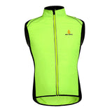 Max Unisex Reflective Bike Cycling Windproof Vest Running Sports Coat M Green