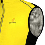 Max Unisex Reflective Bike Cycling Windproof Vest Running Sports Coat XL Yellow