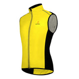 Max Unisex Reflective Bike Cycling Windproof Vest Running Sports Coat L Yellow