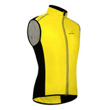 Max Unisex Reflective Bike Cycling Windproof Vest Running Sports Coat M Yellow
