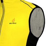 Max Unisex Reflective Bike Cycling Windproof Vest Running Sports Coat M Yellow