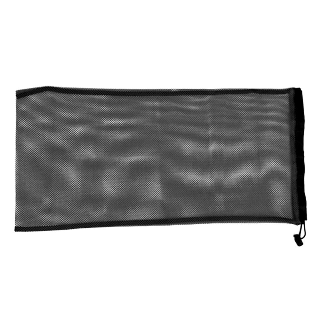 Max Mesh Drawstring Bag Scuba Diving Snorkelling Drawstring Mesh Bag Black