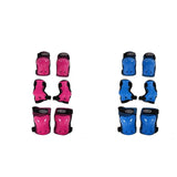 Max Skateboards Youth Protective Pad set with Elbow Knee Wrist Guard Pad XS Blue