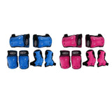 Max Skateboards Youth Protective Pad set with Elbow Knee Wrist Guard Pad XS Blue
