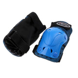 Max Skateboards Youth Protective Pad set with Elbow Knee Wrist Guard Pad XS Blue