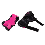 Max Skateboards Youth Protective Pad set with Elbow Knee Wrist Guard Pad XS Pink