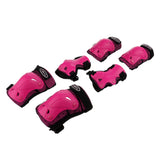 Max Skateboards Youth Protective Pad set with Elbow Knee Wrist Guard Pad XS Pink