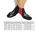 Max 3mm Neoprene Diving Snorkel Swimming Beach Surfing Fin Socks Boots M Red