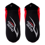 Max 3mm Neoprene Diving Snorkel Swimming Beach Surfing Fin Socks Boots M Red