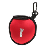 Maxbell Mini Neoprene Golf Utility Pouch 2 Balls Tees Holder Storage Bag Red