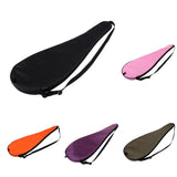Max Waterproof Oxford Squash Racquet Cover Bag with Adjustable Strap Orange