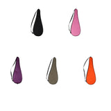 Max Waterproof Oxford Squash Racquet Cover Bag with Adjustable Strap Orange