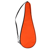 Max Waterproof Oxford Squash Racquet Cover Bag with Adjustable Strap Orange