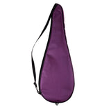 Max Waterproof Oxford Squash Racquet Cover Bag with Adjustable Strap Purple