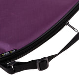 Max Waterproof Oxford Squash Racquet Cover Bag with Adjustable Strap Purple