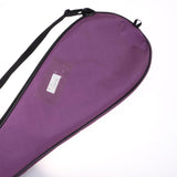 Max Waterproof Oxford Squash Racquet Cover Bag with Adjustable Strap Purple