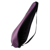Max Waterproof Oxford Squash Racquet Cover Bag with Adjustable Strap Purple