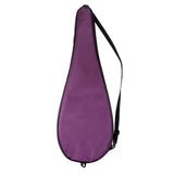 Max Waterproof Oxford Squash Racquet Cover Bag with Adjustable Strap Purple
