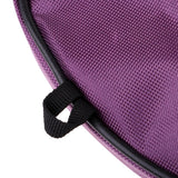 Max Waterproof Oxford Squash Racquet Cover Bag with Adjustable Strap Purple