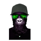 Maxbell 3D Cycling Skull Cap Balaclava Hats Sun UV Protective Full Face Mask AC024