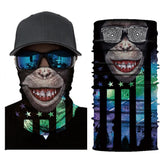 Maxbell 3D Headwear Skull Face Mask for Cycling Running Skateboarding Fishing AC073