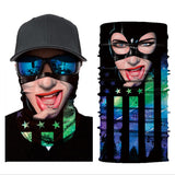 Maxbell 3D Headwear Skull Face Mask for Cycling Running Skateboarding Fishing AC077