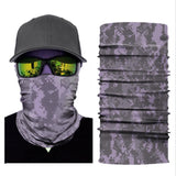 Maxbell Cycling Neck Face Mask Scarf 3D Digital Printing Outdoor Camo Camo Color 8