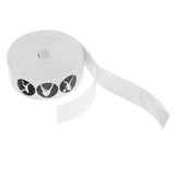 Maxbell Tennis Racquet Protection Tape Tennis Racket Head Guard Sticker White