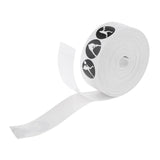 Maxbell Tennis Racquet Protection Tape Tennis Racket Head Guard Sticker White