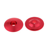 Maxbell Bike Hex Socket Allen Bolt Screw Nut Hexagon Head Cover Cap Mushroom Red