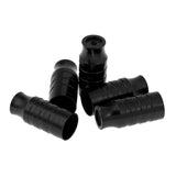 Maxbell 5Pcs Bike Hub Axis Front Wheel Lamp Holder Bike Extender Light Mount Black