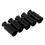Maxbell 5Pcs Bike Hub Axis Front Wheel Lamp Holder Bike Extender Light Mount Black