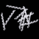 Maxbell 5Pcs Bicycle Brake Cable Spiral Sleeves Shift  Housing Protector Transparent