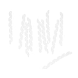 Maxbell 5Pcs Bicycle Brake Cable Spiral Sleeves Shift  Housing Protector Transparent