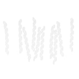 Maxbell 5Pcs Bicycle Brake Cable Spiral Sleeves Shift  Housing Protector Transparent